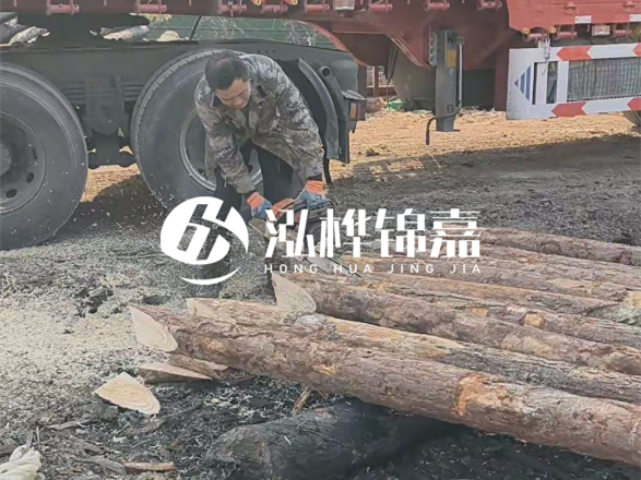 松木圓木價格大概多少一方-松木樁廠家按方可以賣嗎？